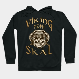 Viking-Skål: 75th Birthday Celebration for a Viking Warrior - Gift Idea Hoodie